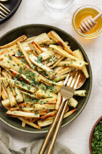 Honey-Roasted Parsnips